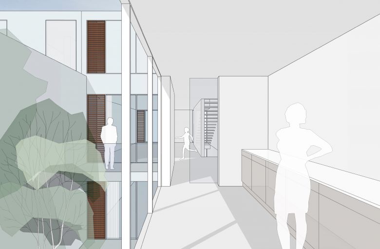 Cover Das kompakte Hofhaus als Einfamilienhaus